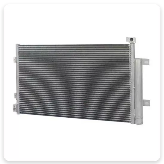 Parallel flow type condenser