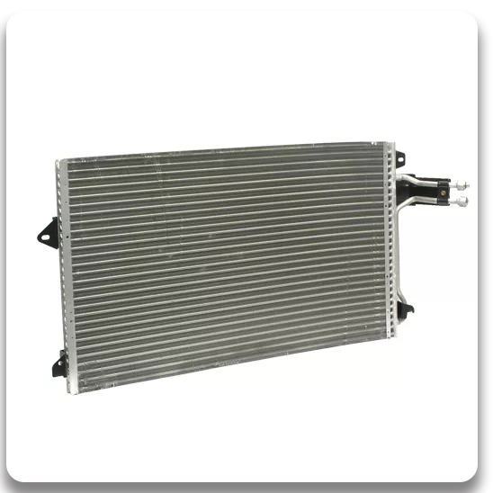 Tube fin condenser