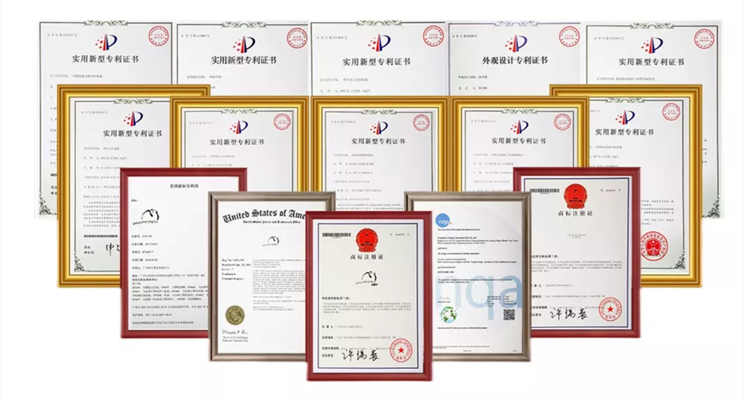 Hongdao car ac condenser certificate
